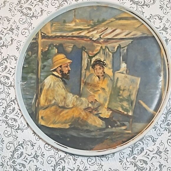 Tiffany 12 piece plate set : r/Antiques Antique Limoges Eduardian Manet Platter Signed Tiffany Plate Set 80\'s